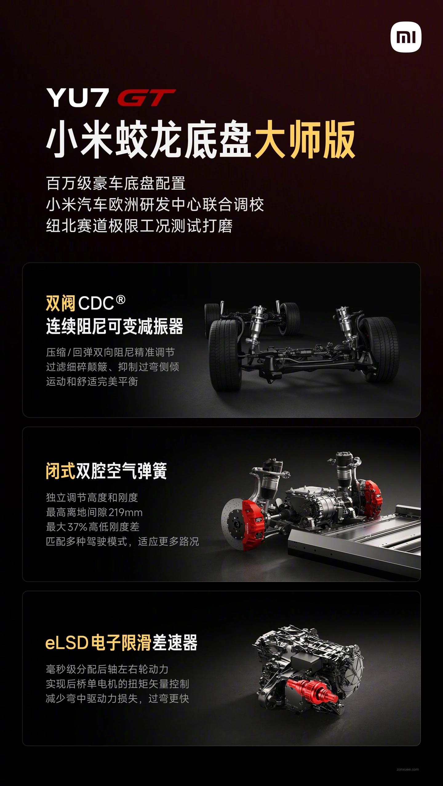 迄今最强小米超级电机首次上车:小米 YU7 GT 搭载 V8s EVO、全新蛟龙底盘大师版