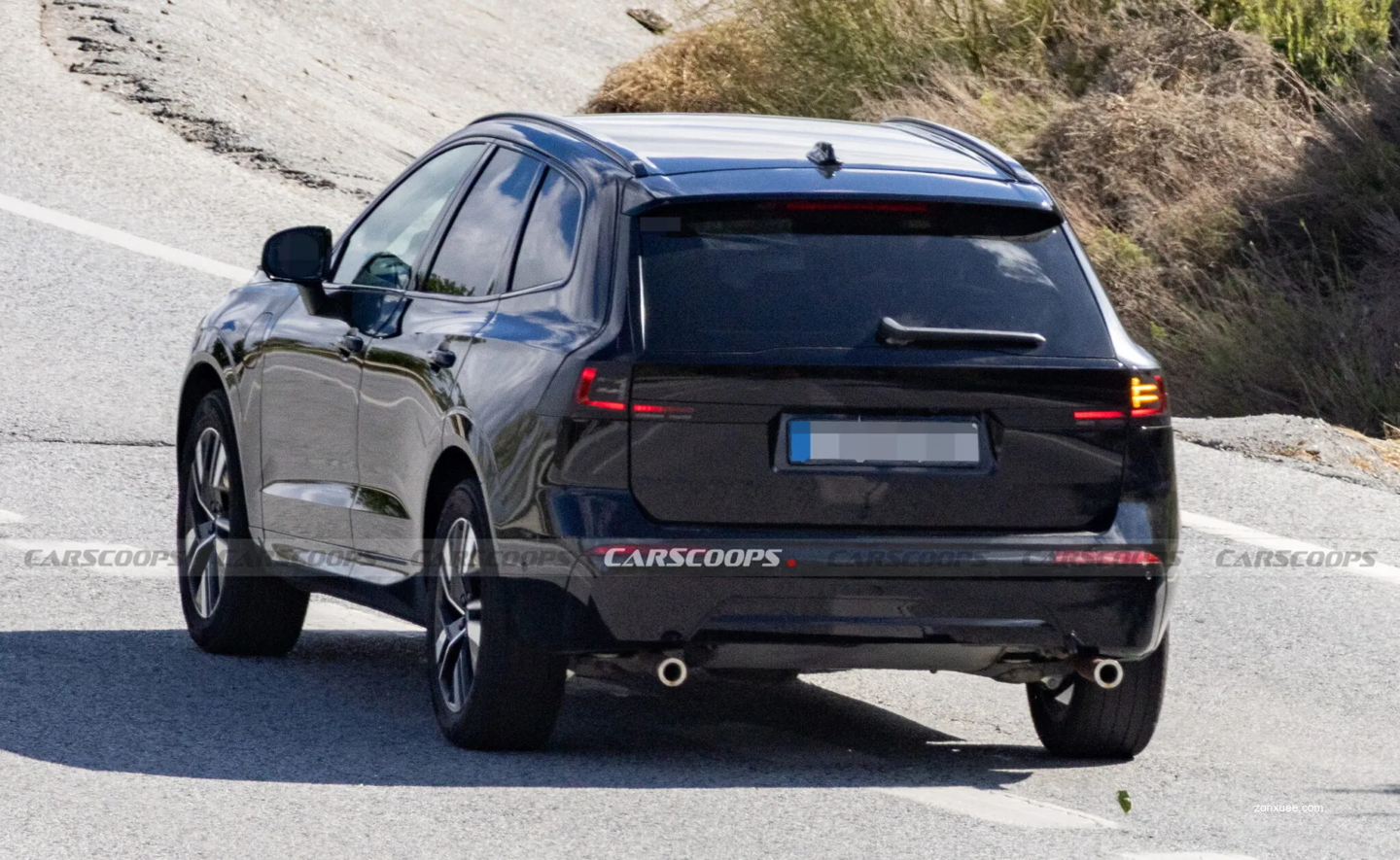 沃尔沃 XC60 将再迎中期改款车型,测试车曝光