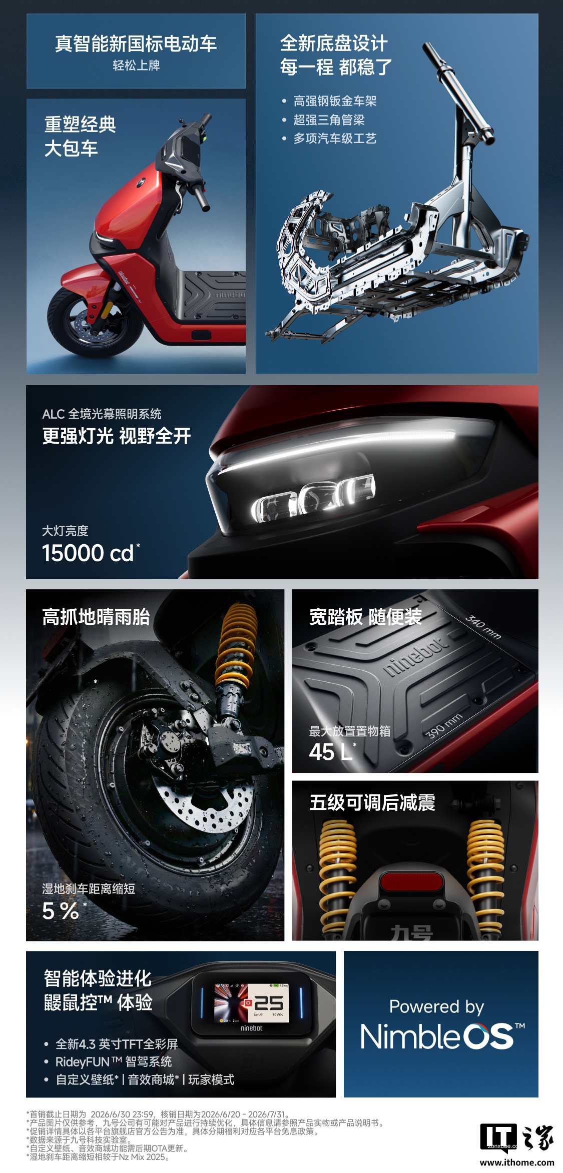 九号 Q3 系列轻电摩、Mz1 新国标电动车发布,3499 元起