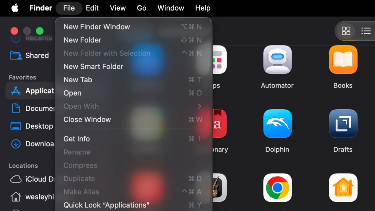 苹果 macOS 27 回归无图标菜单，图标不再塞满每个选项