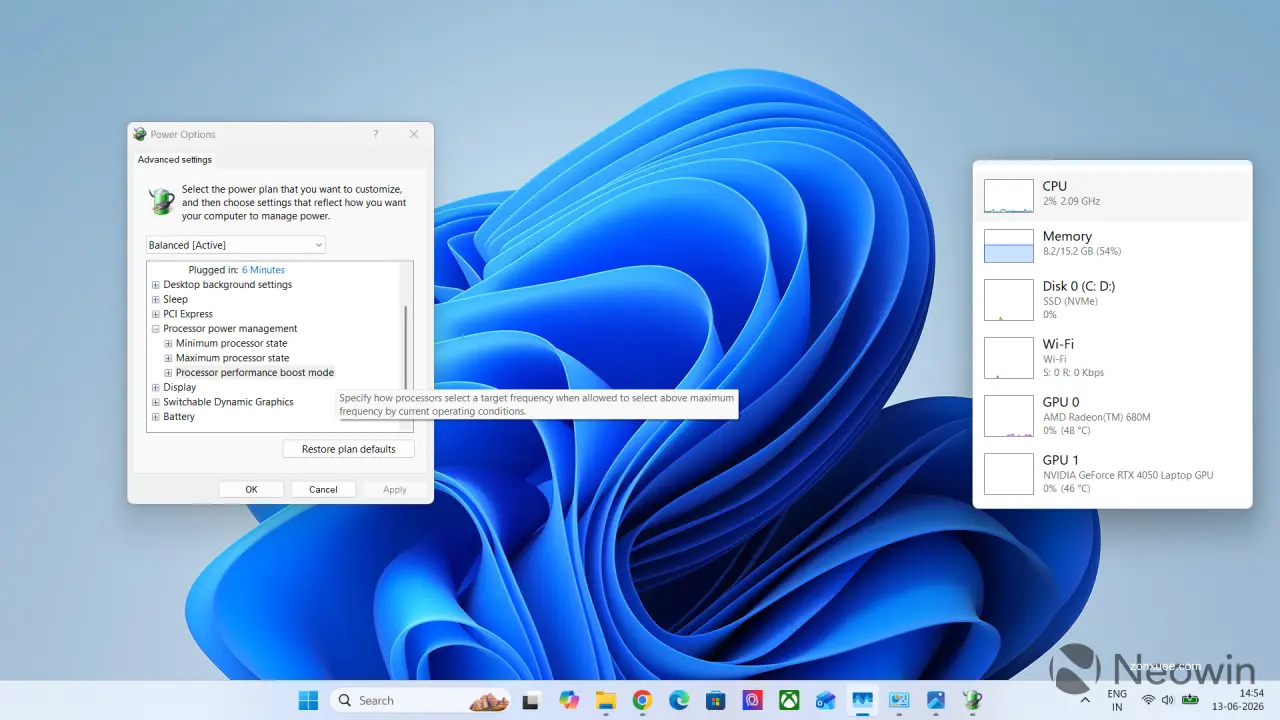 Win11 学院:如何修改注册表提升 Windows 11 设备运行性能 Windows 11 processor performance boost modes enable