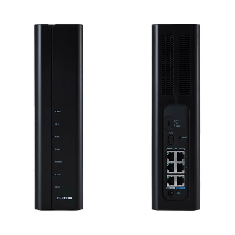 ELECOM 推出 BE10000 商用无线路由器,配备双 10GbE RJ45